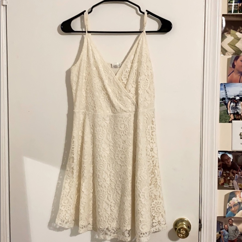 white dress